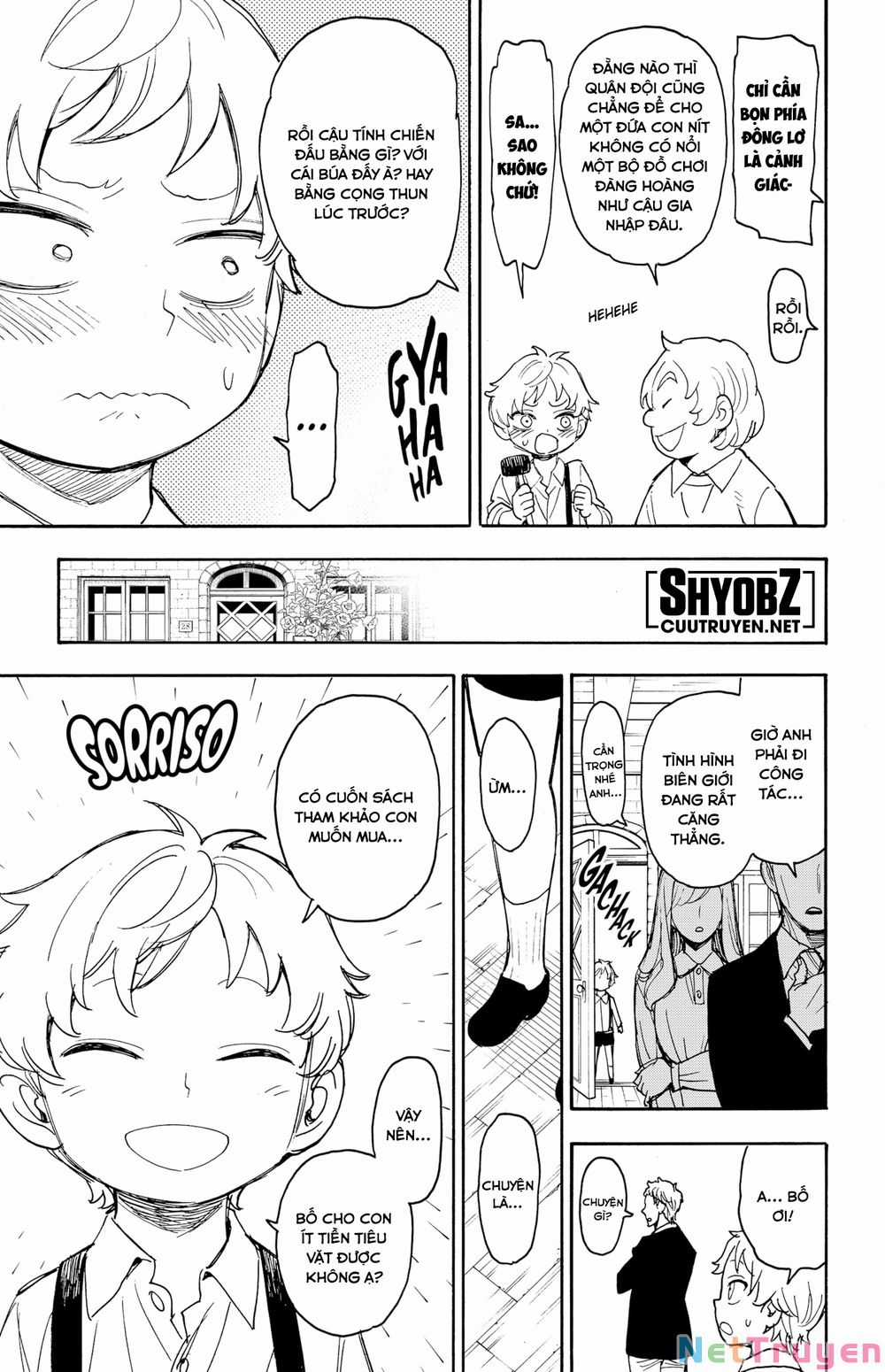 Gia Đình Điệp Viên Gói kỳ nghỉ gia đình Chapter 62: (Phần 1) trang 11