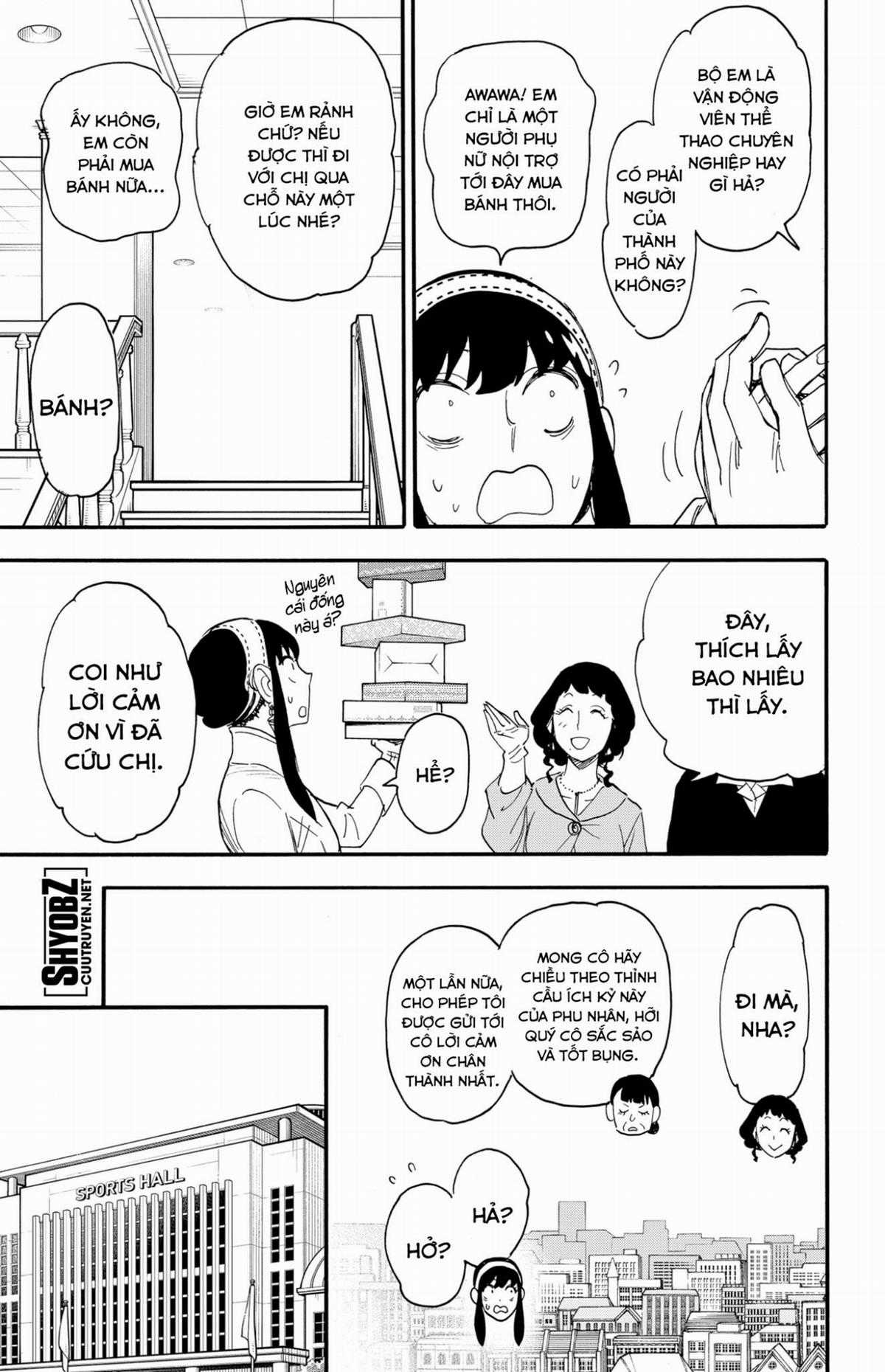 Gia Đình Điệp Viên Gói kỳ nghỉ gia đình Chapter 65 trang 11