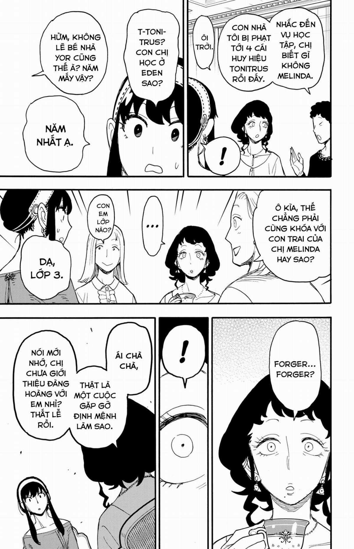 Gia Đình Điệp Viên Gói kỳ nghỉ gia đình Chapter 65 trang 23