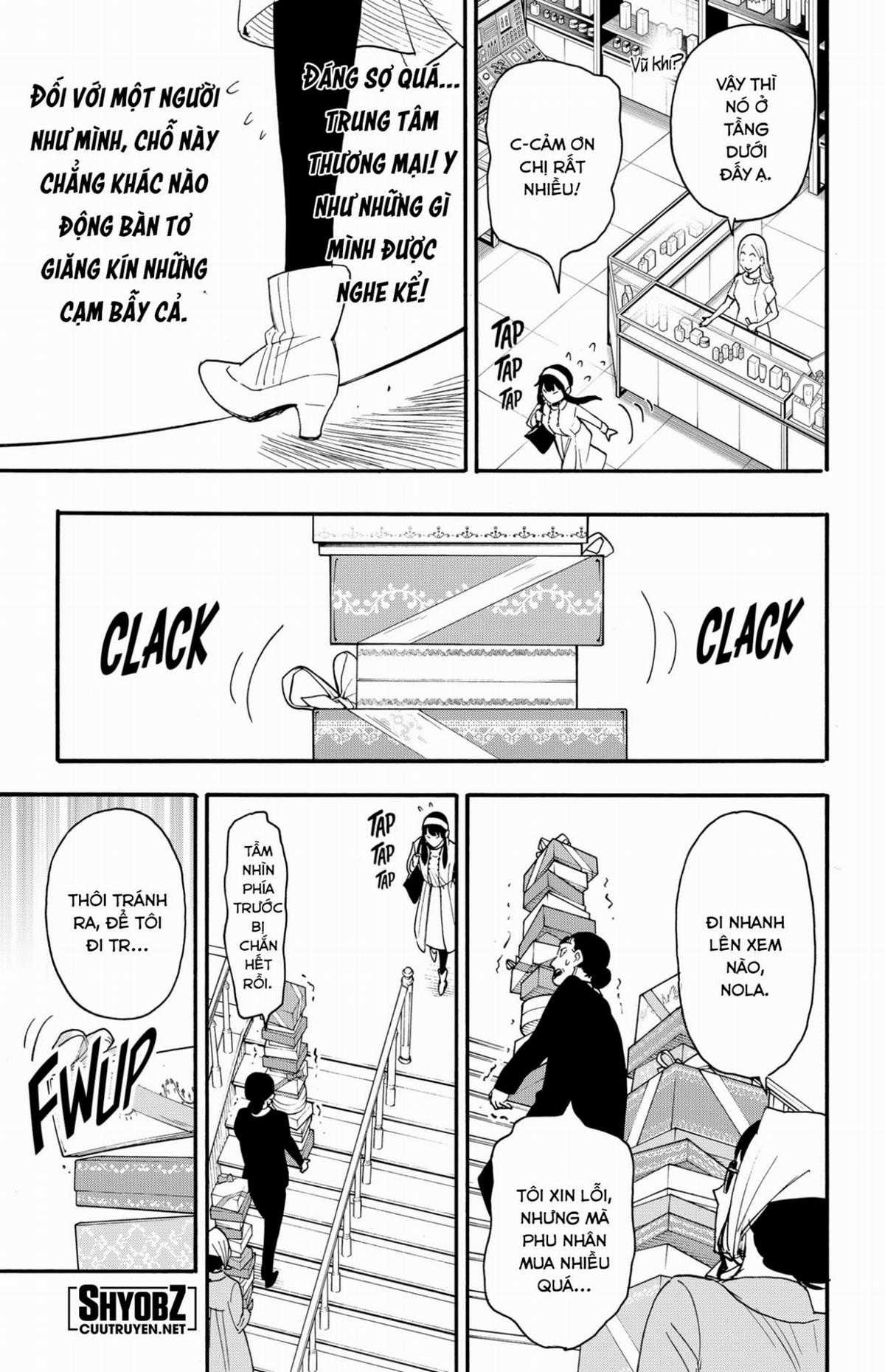 Gia Đình Điệp Viên Gói kỳ nghỉ gia đình Chapter 65 trang 7