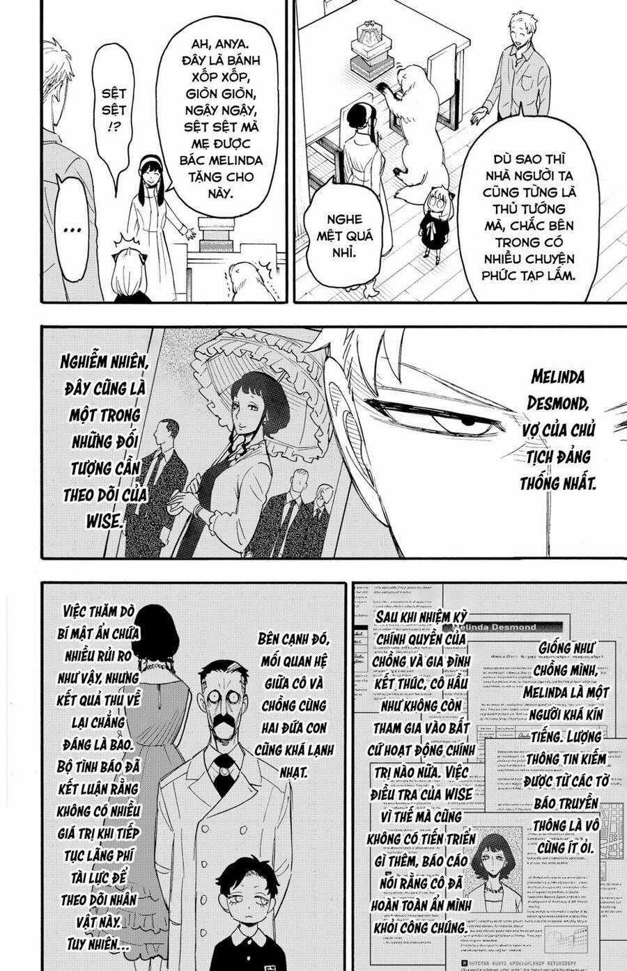 Gia Đình Điệp Viên Gói kỳ nghỉ gia đình Chapter 66 trang 10