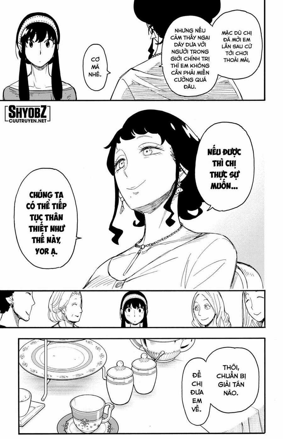 Gia Đình Điệp Viên Gói kỳ nghỉ gia đình Chapter 66 trang 7