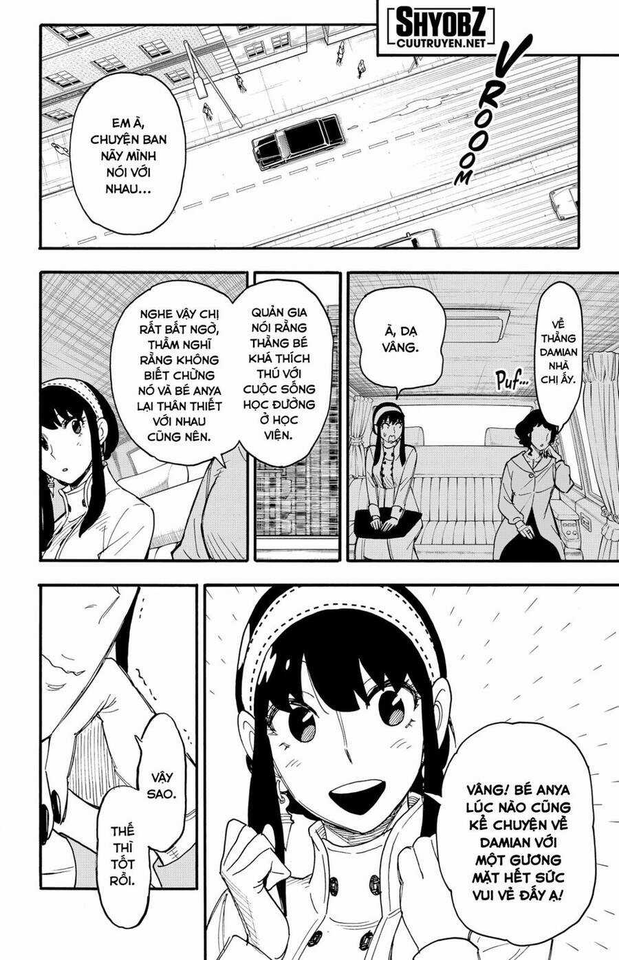 Gia Đình Điệp Viên Gói kỳ nghỉ gia đình Chapter 66 trang 8