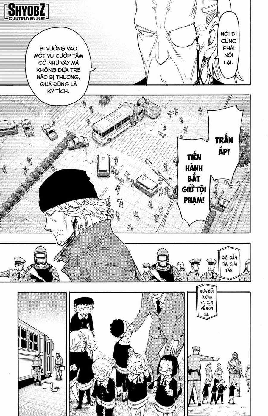 Gia Đình Điệp Viên Gói kỳ nghỉ gia đình Chapter 75 trang 6