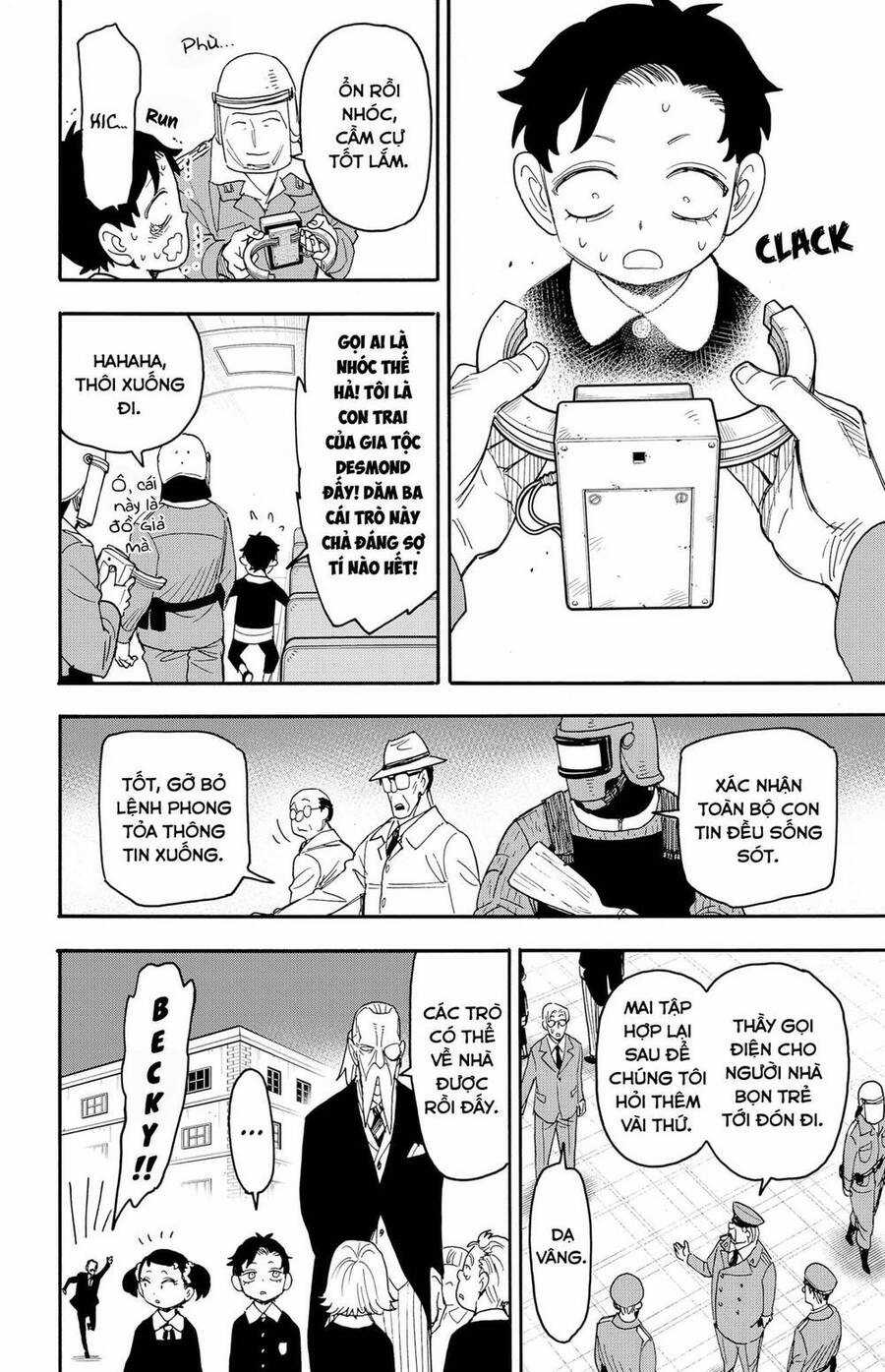 Gia Đình Điệp Viên Gói kỳ nghỉ gia đình Chapter 75 trang 7