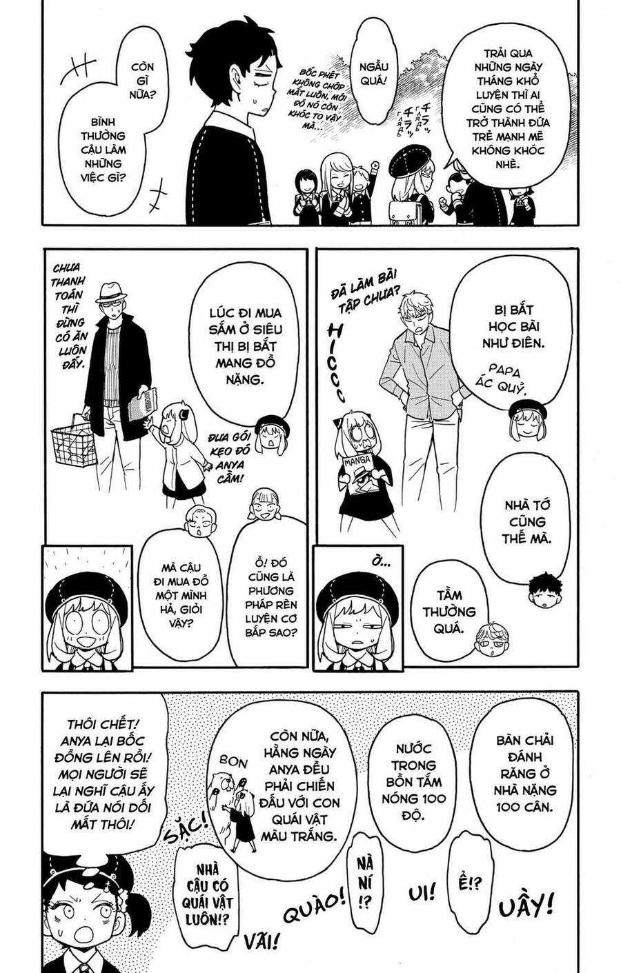 Gia Đình Điệp Viên Gói kỳ nghỉ gia đình Chapter 76 trang 15