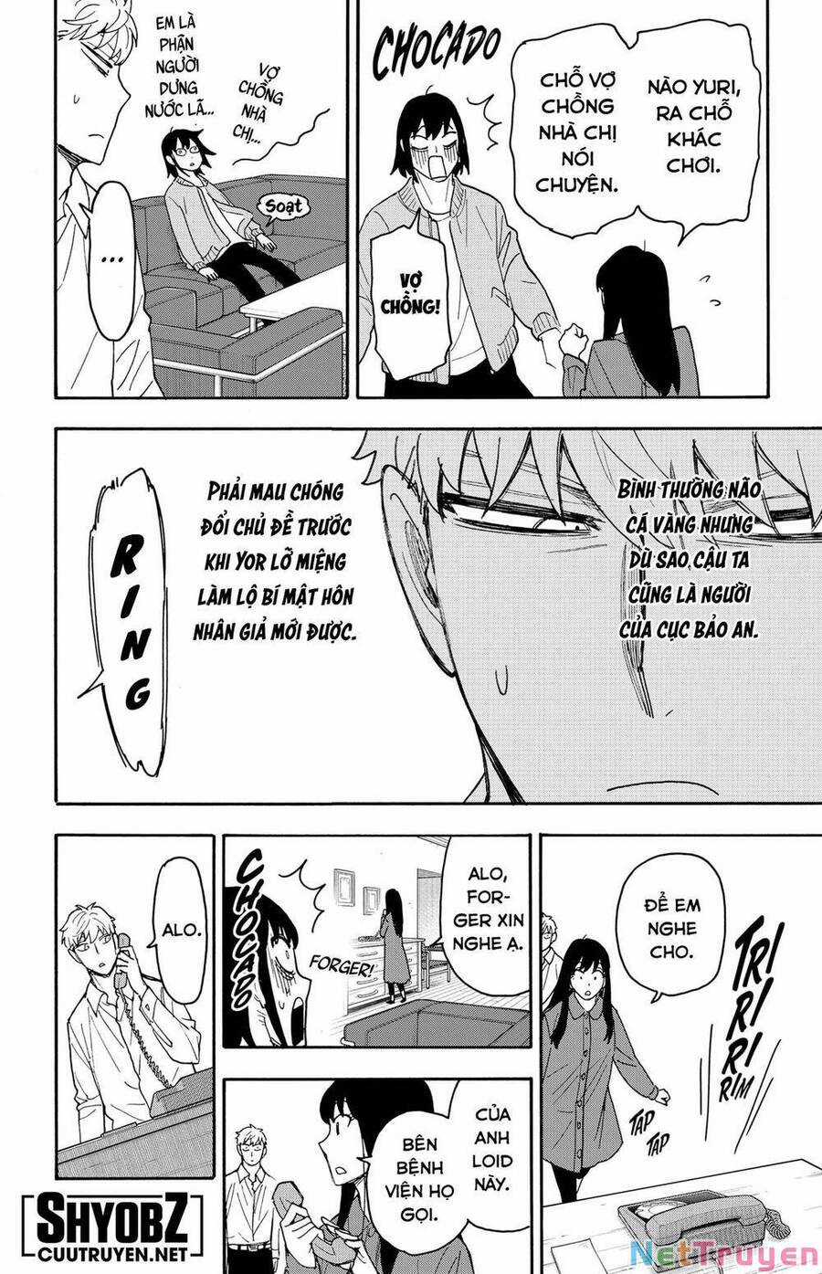 Gia Đình Điệp Viên Gói kỳ nghỉ gia đình Chapter 80 trang 10