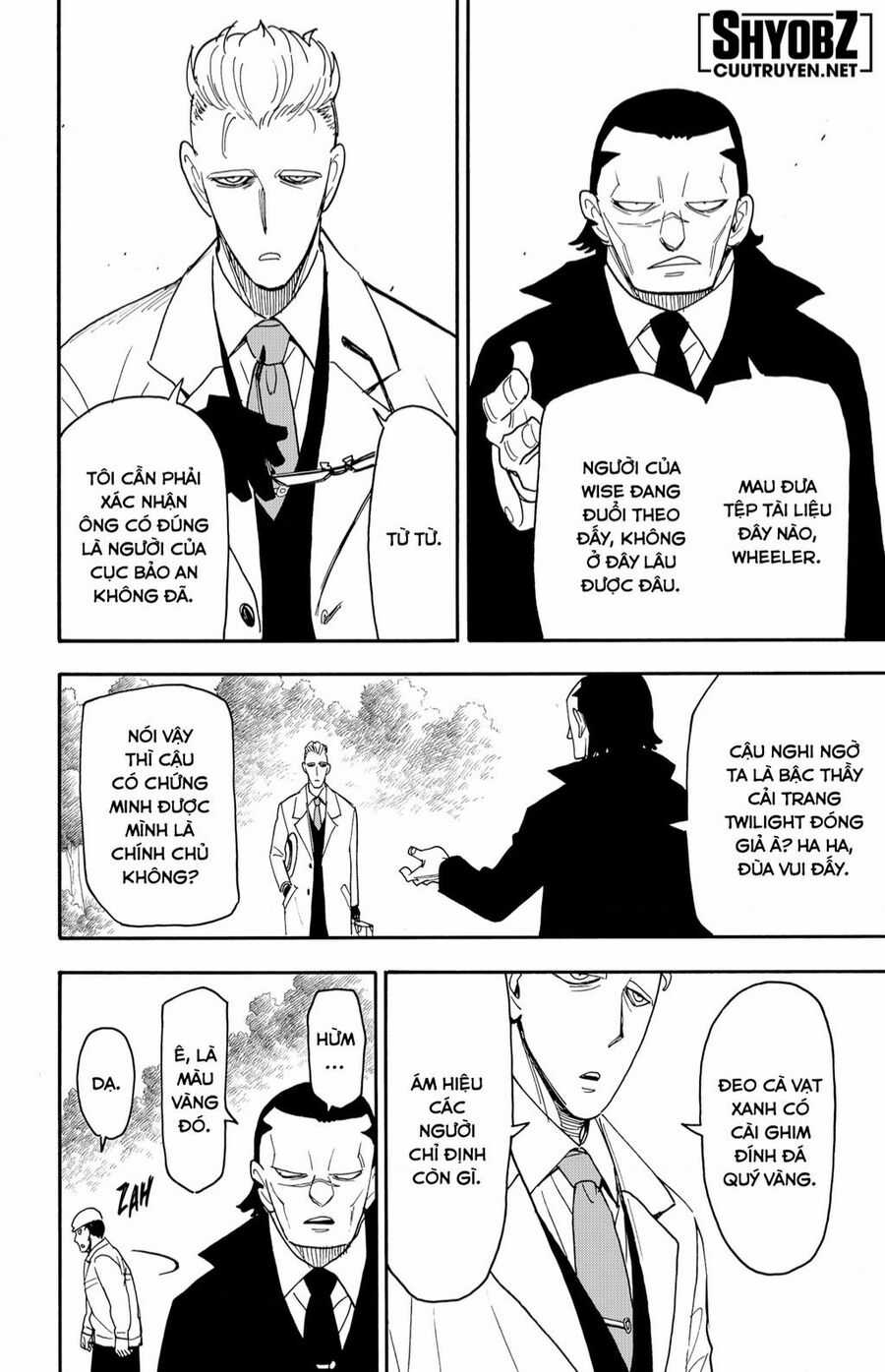 Gia Đình Điệp Viên Gói kỳ nghỉ gia đình Chapter 82 trang 3
