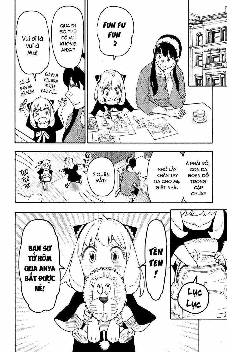 Gia Đình Điệp Viên Gói kỳ nghỉ gia đình Chapter 87 trang 8