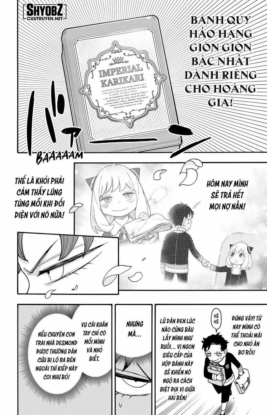 Gia Đình Điệp Viên Gói kỳ nghỉ gia đình Chapter 88 trang 3