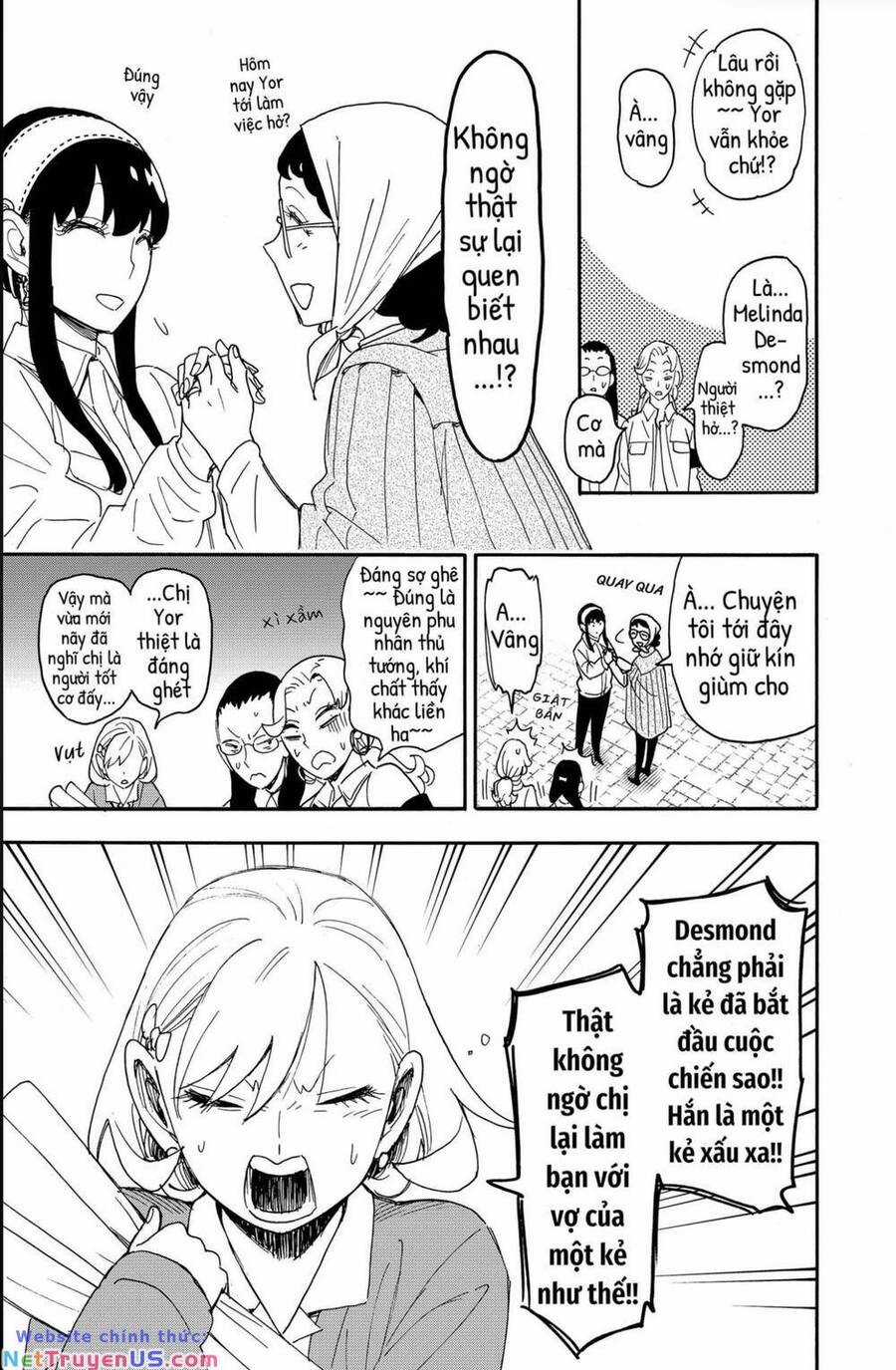 Gia Đình Điệp Viên Gói kỳ nghỉ gia đình Chapter 91 trang 14