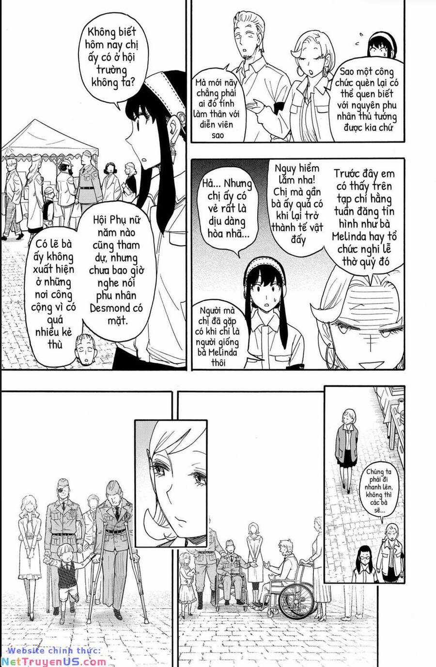 Gia Đình Điệp Viên Gói kỳ nghỉ gia đình Chapter 91 trang 4