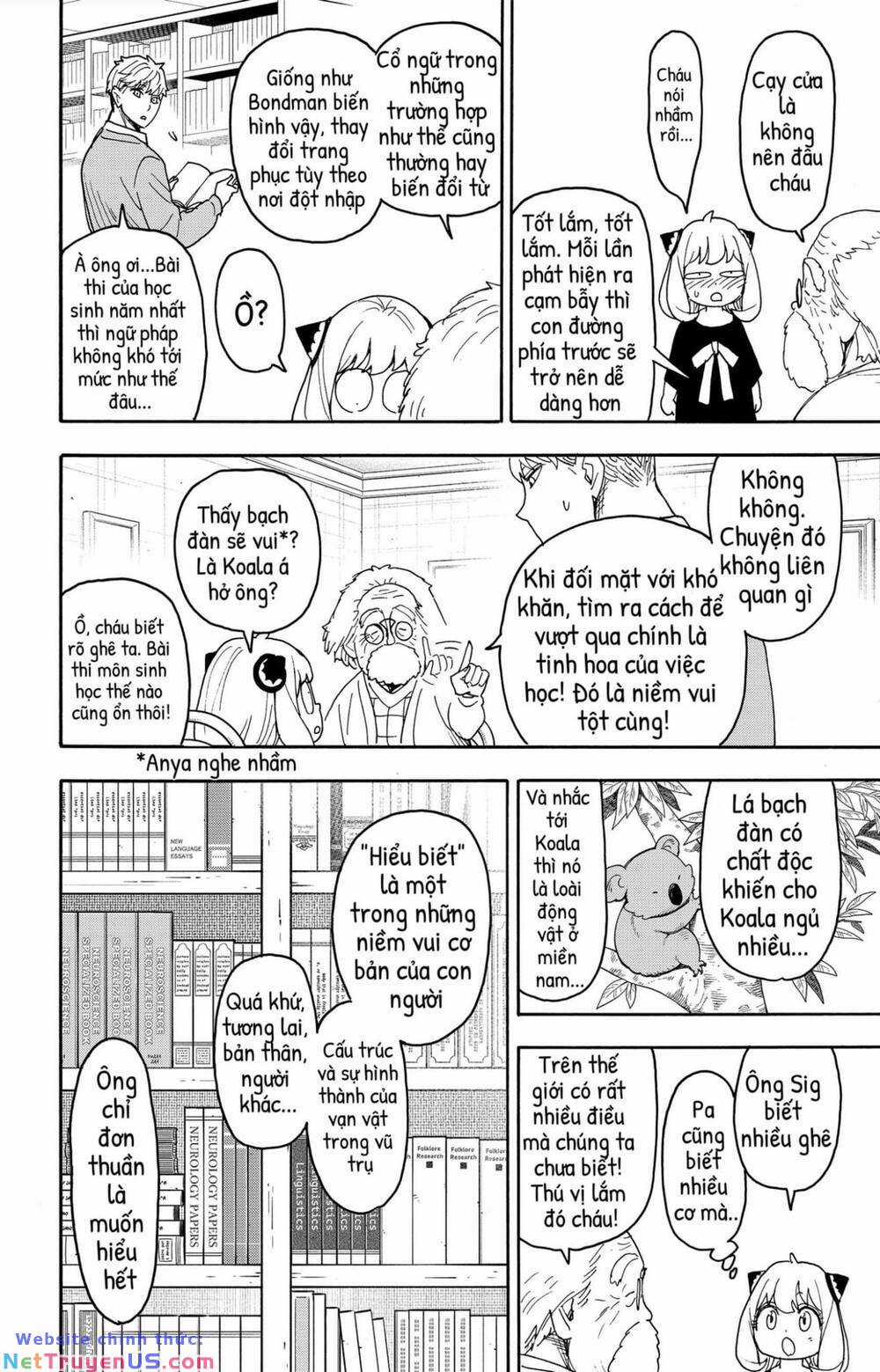 Gia Đình Điệp Viên Gói kỳ nghỉ gia đình Chapter 92 trang 11