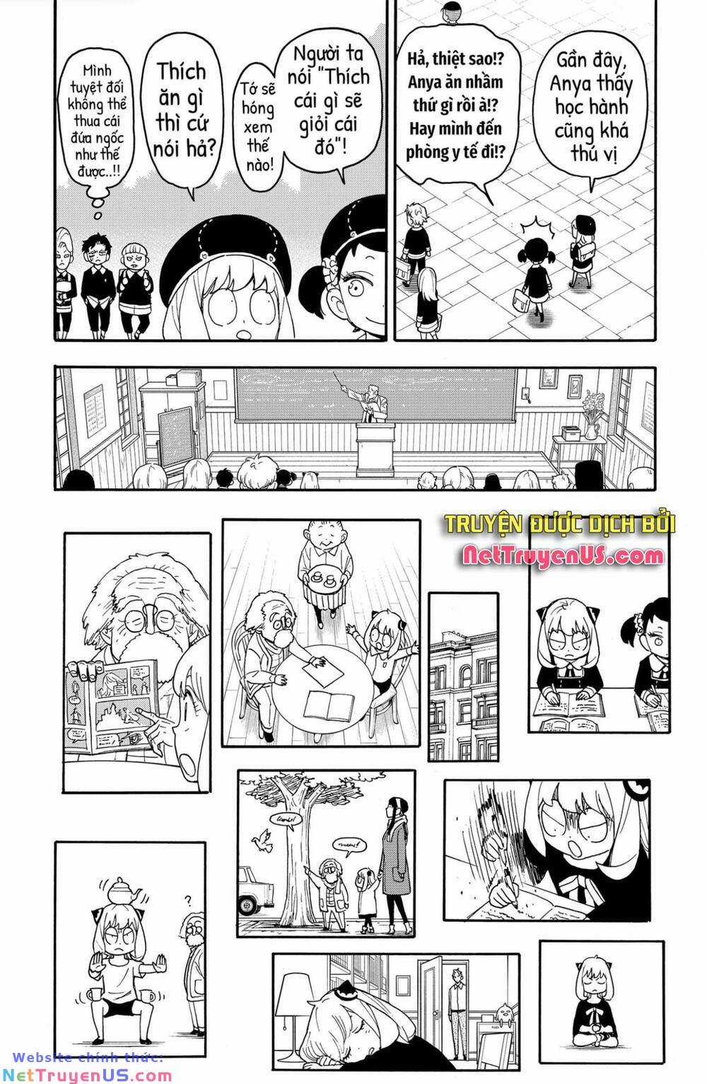 Gia Đình Điệp Viên Gói kỳ nghỉ gia đình Chapter 92 trang 17