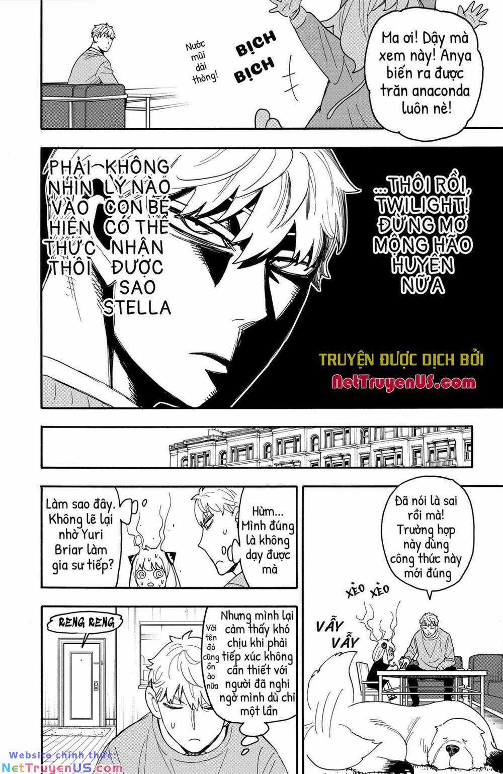 Gia Đình Điệp Viên Gói kỳ nghỉ gia đình Chapter 92 trang 5