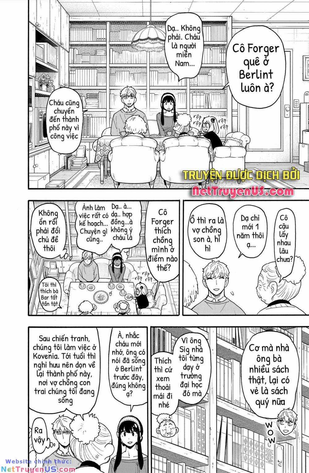 Gia Đình Điệp Viên Gói kỳ nghỉ gia đình Chapter 92 trang 7