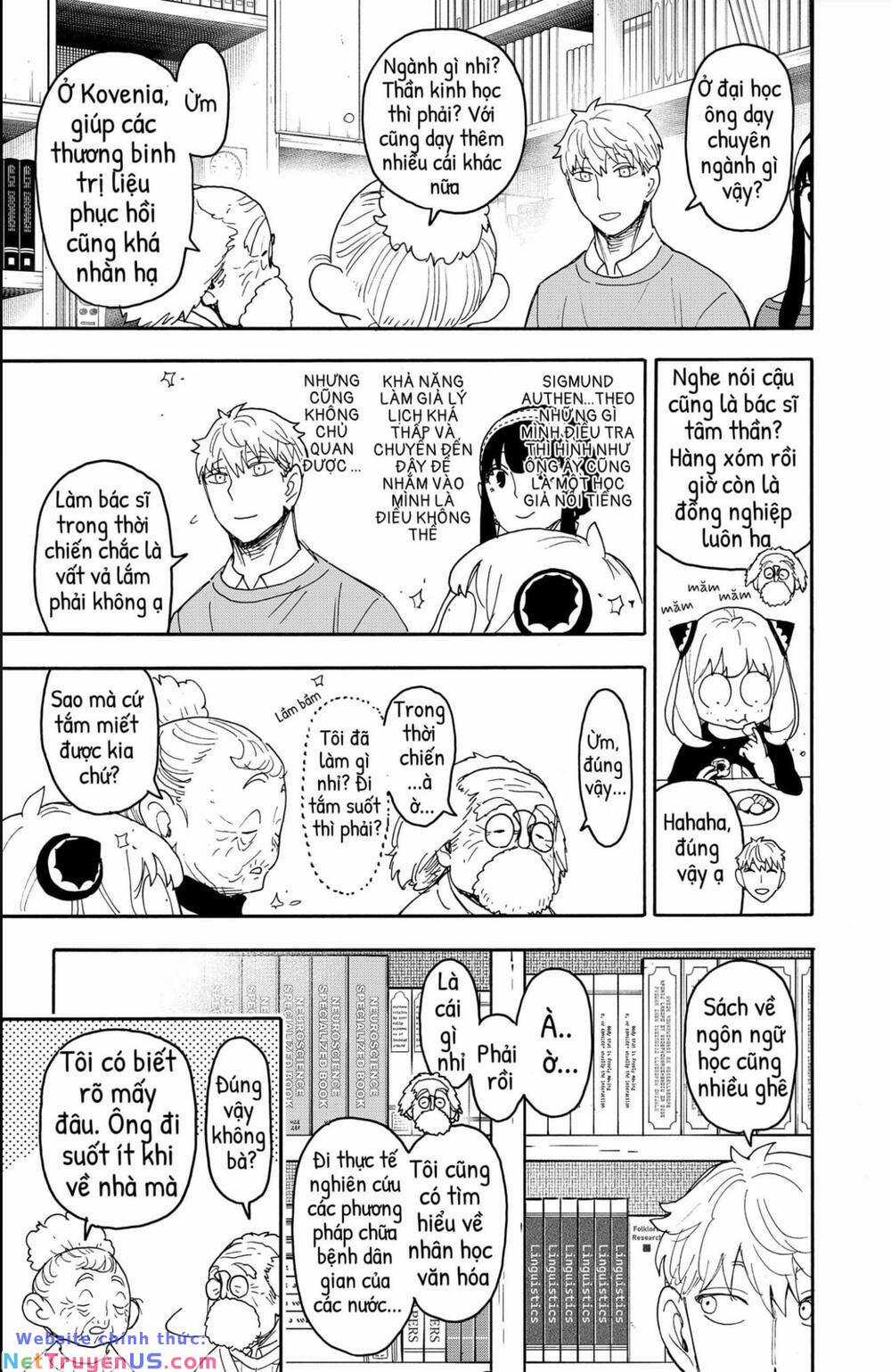 Gia Đình Điệp Viên Gói kỳ nghỉ gia đình Chapter 92 trang 8