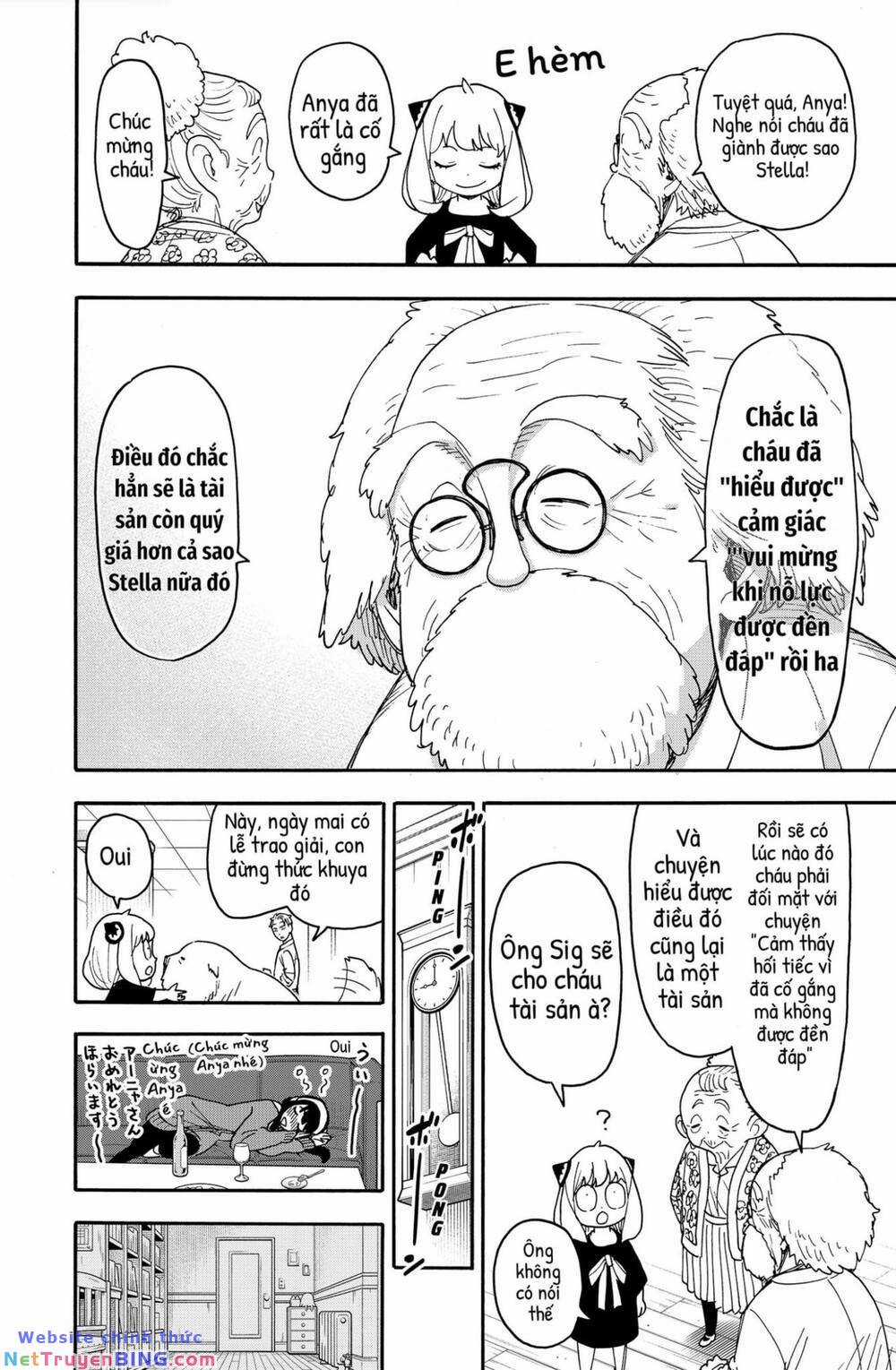 Gia Đình Điệp Viên Gói kỳ nghỉ gia đình Chapter 93 trang 9