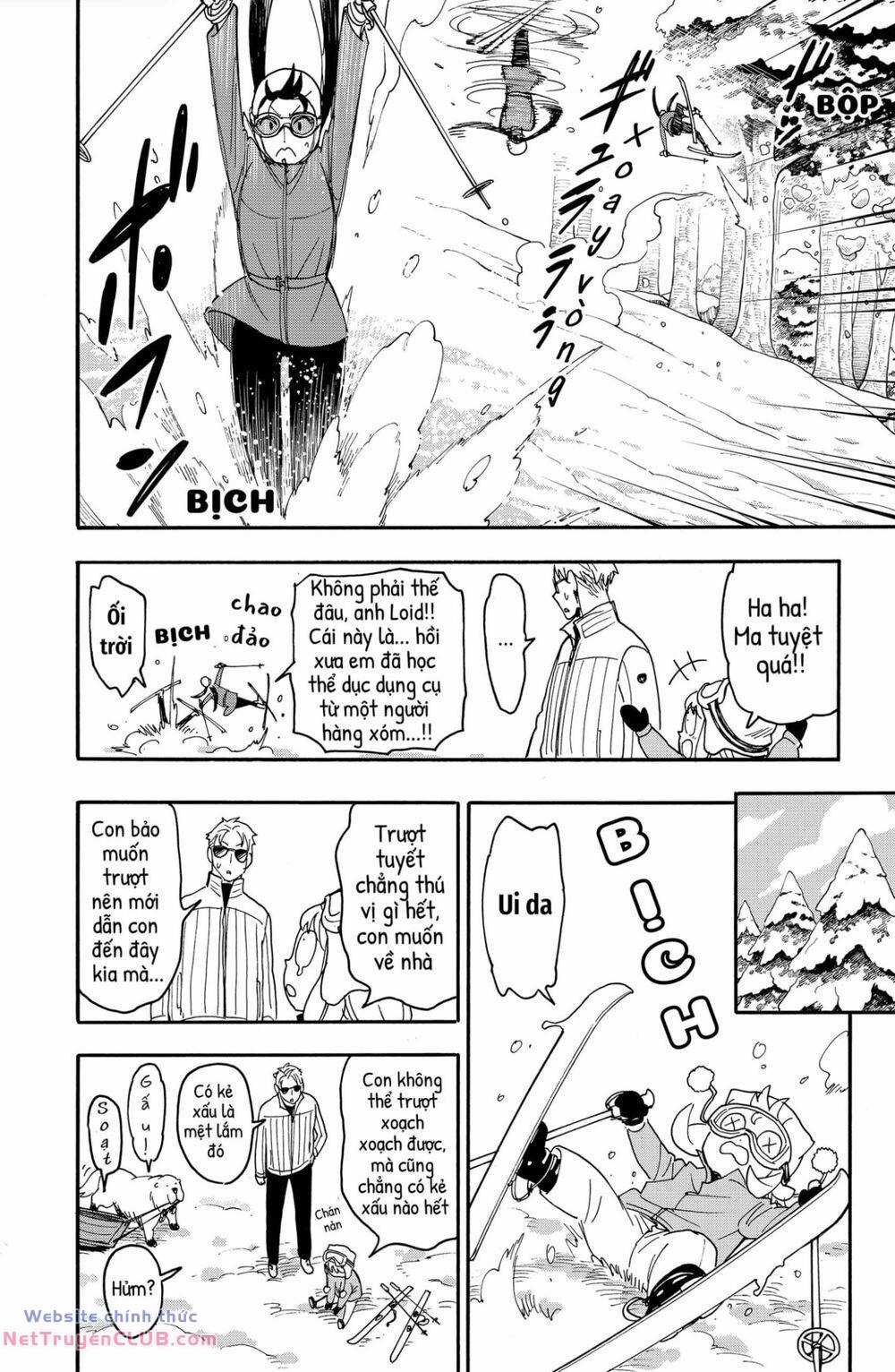 Gia Đình Điệp Viên Gói kỳ nghỉ gia đình Chapter 94 trang 3