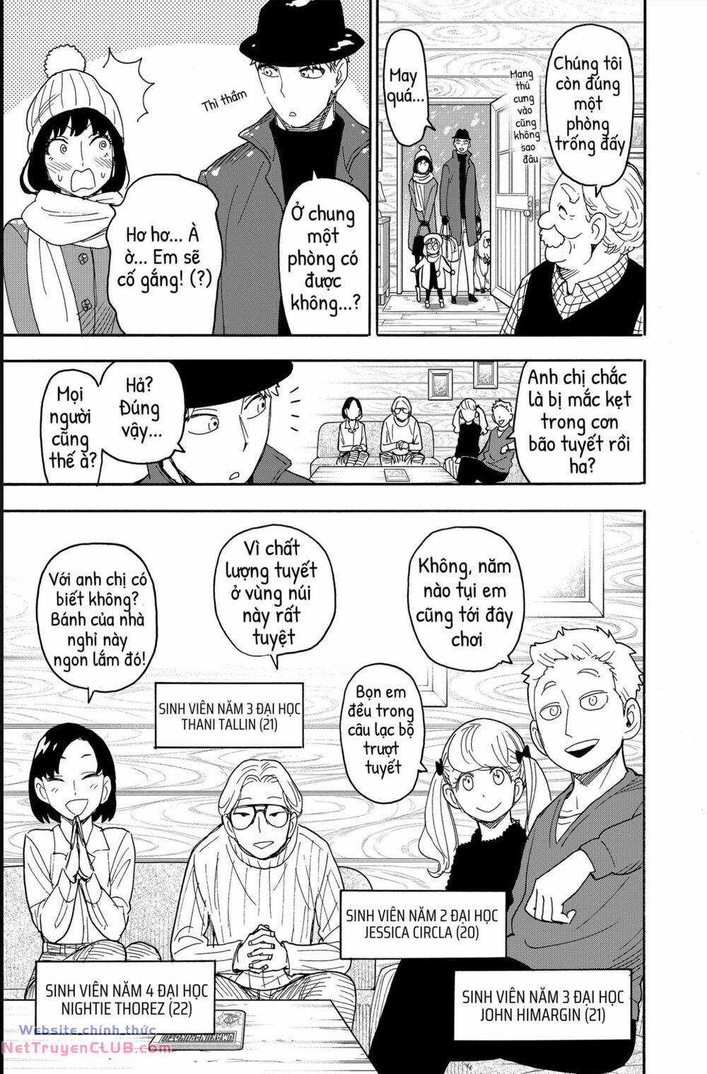 Gia Đình Điệp Viên Gói kỳ nghỉ gia đình Chapter 94 trang 6