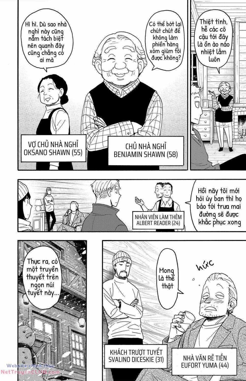 Gia Đình Điệp Viên Gói kỳ nghỉ gia đình Chapter 94 trang 7