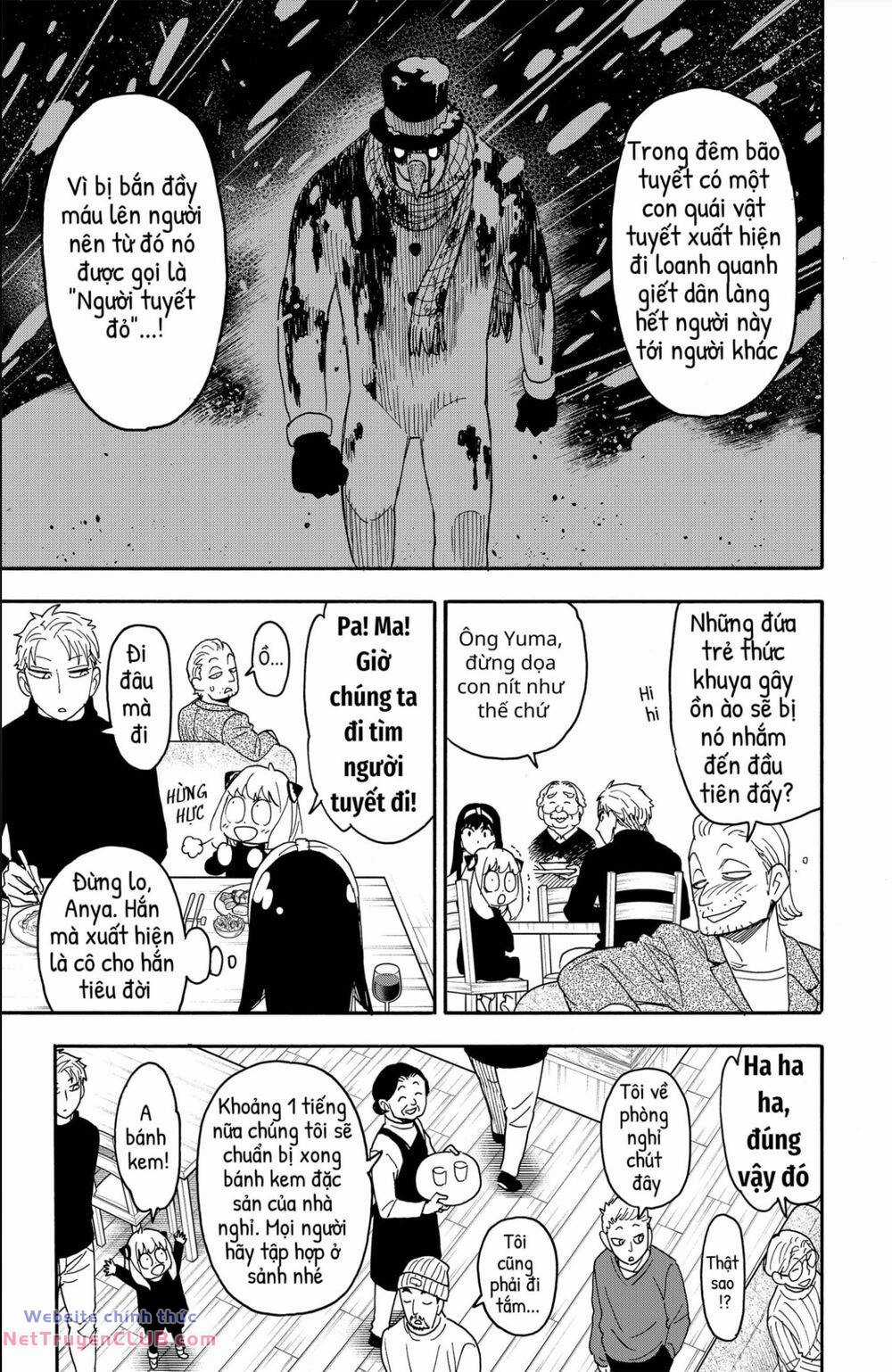 Gia Đình Điệp Viên Gói kỳ nghỉ gia đình Chapter 94 trang 8