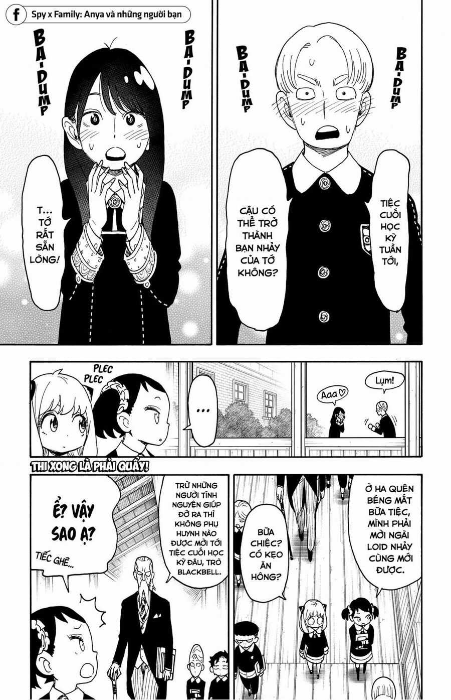 Gia Đình Điệp Viên Gói kỳ nghỉ gia đình Chapter 95 trang 3