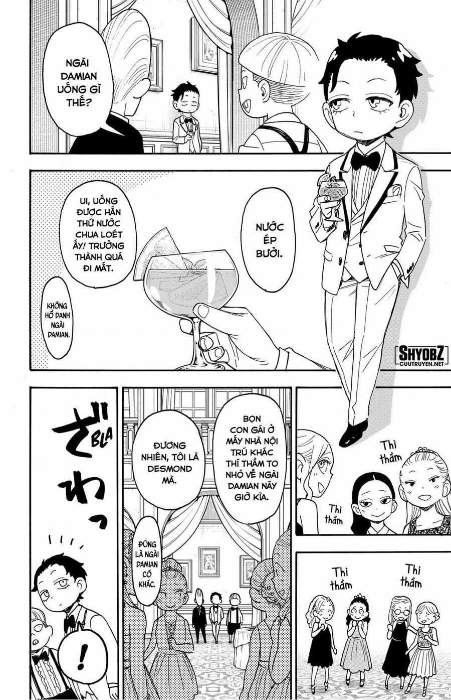 Gia Đình Điệp Viên Gói kỳ nghỉ gia đình Chapter 95 trang 8