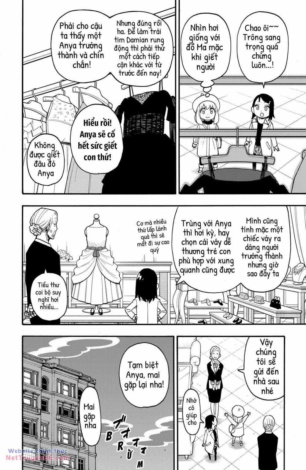 Gia Đình Điệp Viên Gói kỳ nghỉ gia đình Chapter 96.5 trang 3