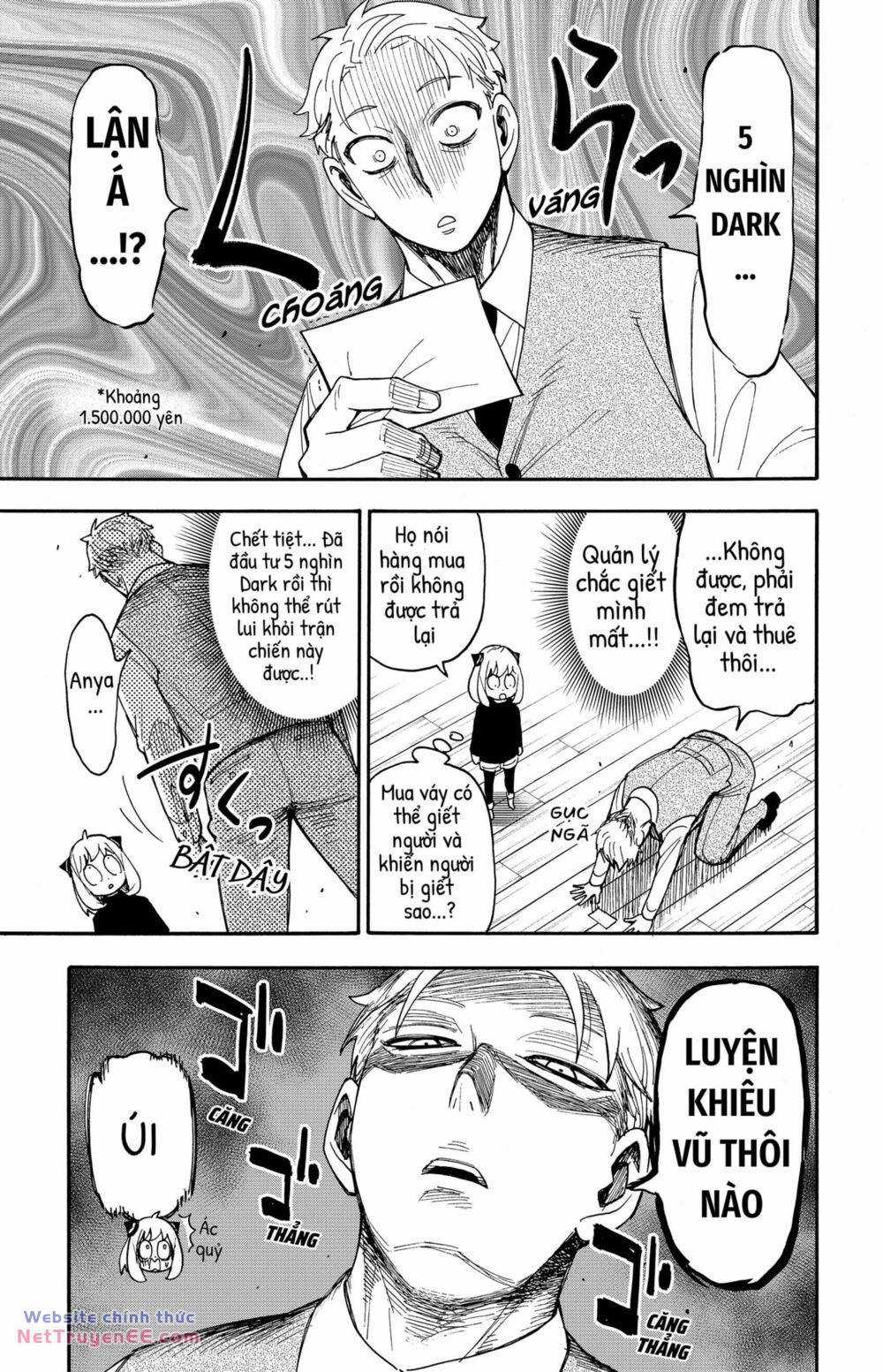 Gia Đình Điệp Viên Gói kỳ nghỉ gia đình Chapter 96.5 trang 4