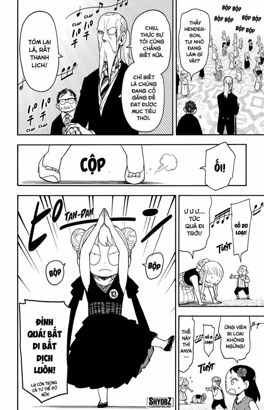 Gia Đình Điệp Viên Gói kỳ nghỉ gia đình Chapter 96 trang 6