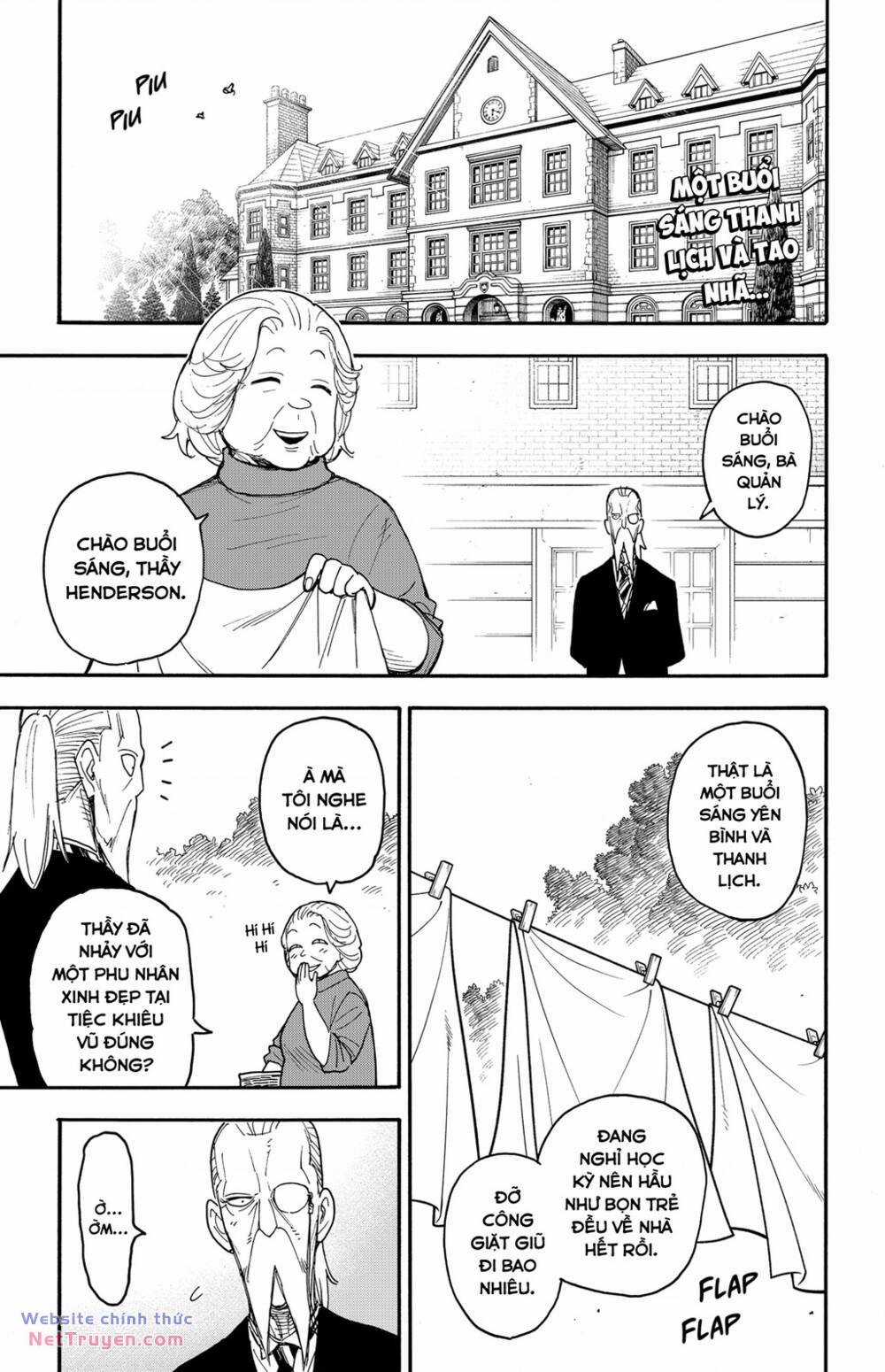 Gia Đình Điệp Viên Gói kỳ nghỉ gia đình Chapter 97 trang 3