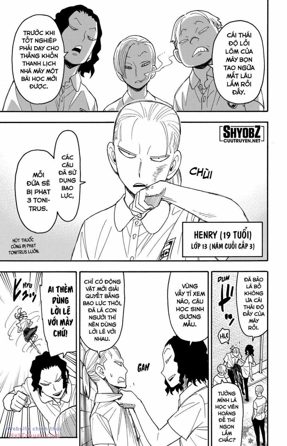 Gia Đình Điệp Viên Gói kỳ nghỉ gia đình Chapter 97 trang 9