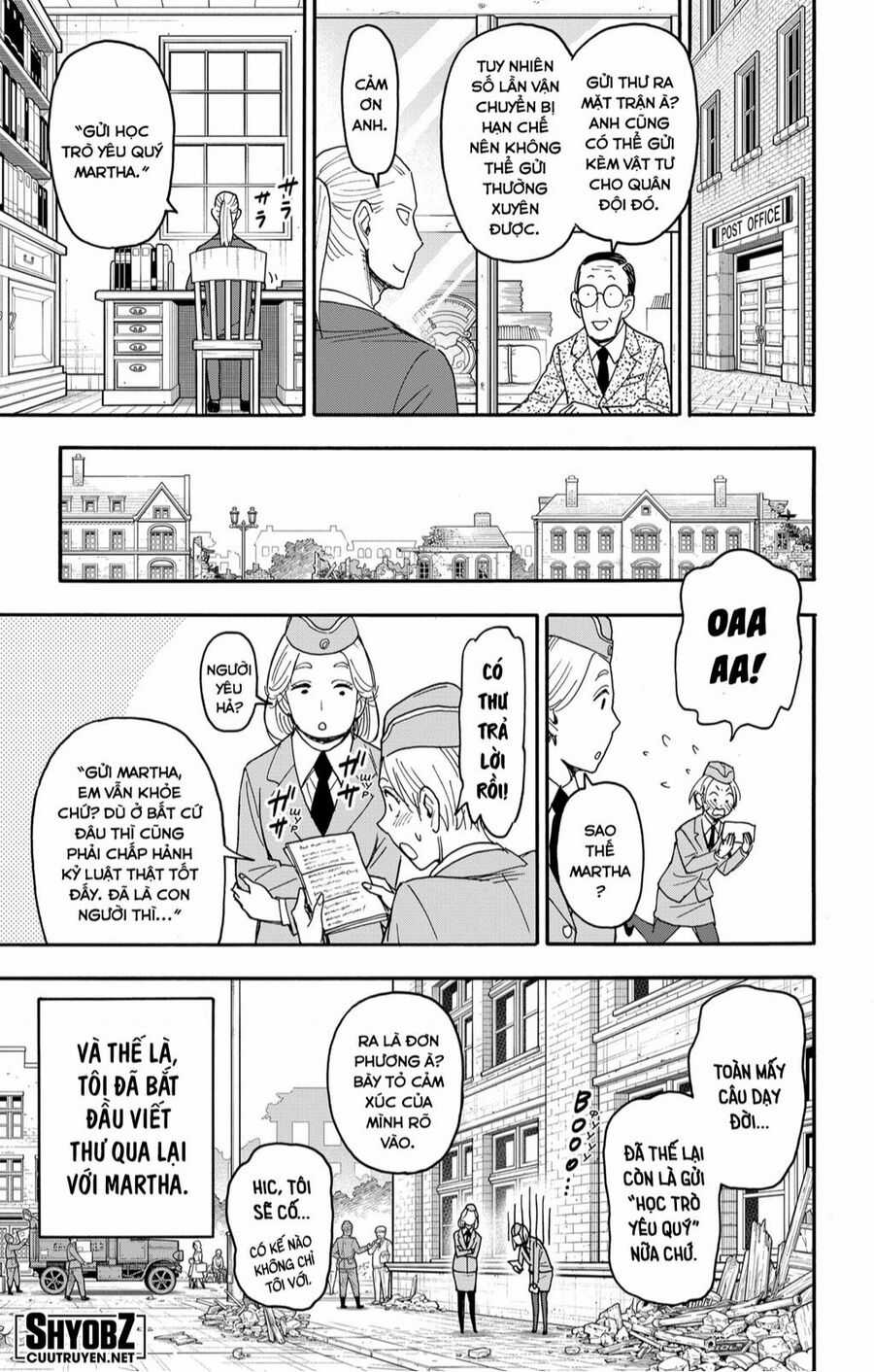 Gia Đình Điệp Viên Gói kỳ nghỉ gia đình Chapter 99 trang 10