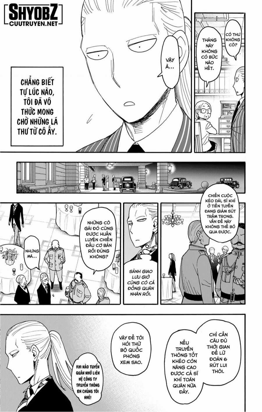 Gia Đình Điệp Viên Gói kỳ nghỉ gia đình Chapter 99 trang 12