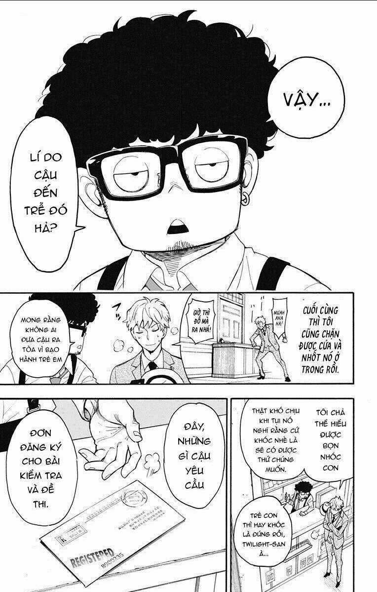 Gia Đình Điệp Viên Chapter 1 trang 35