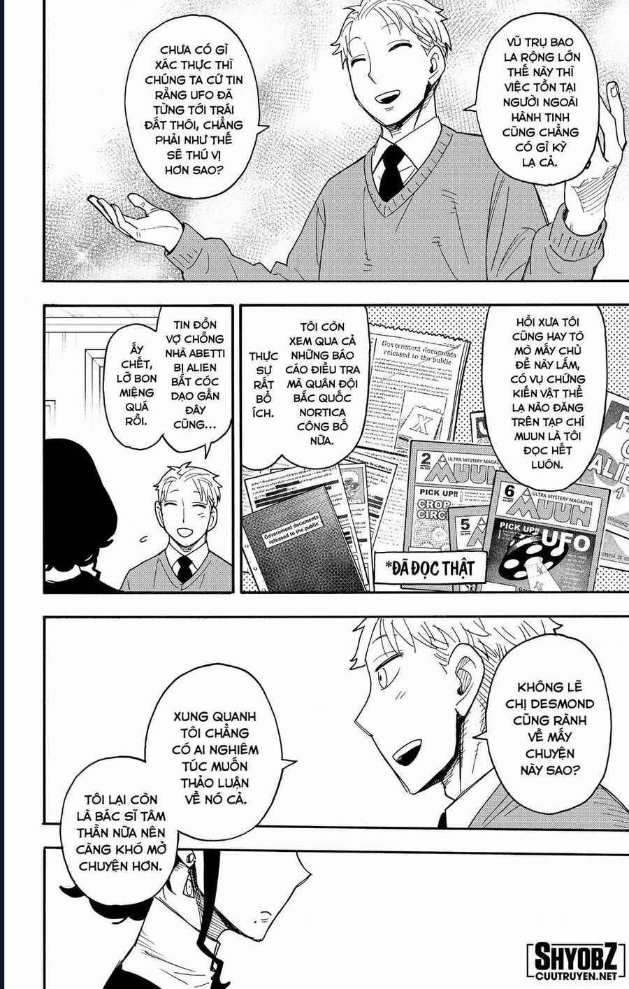 Gia Đình Điệp Viên Chapter 109 trang 12