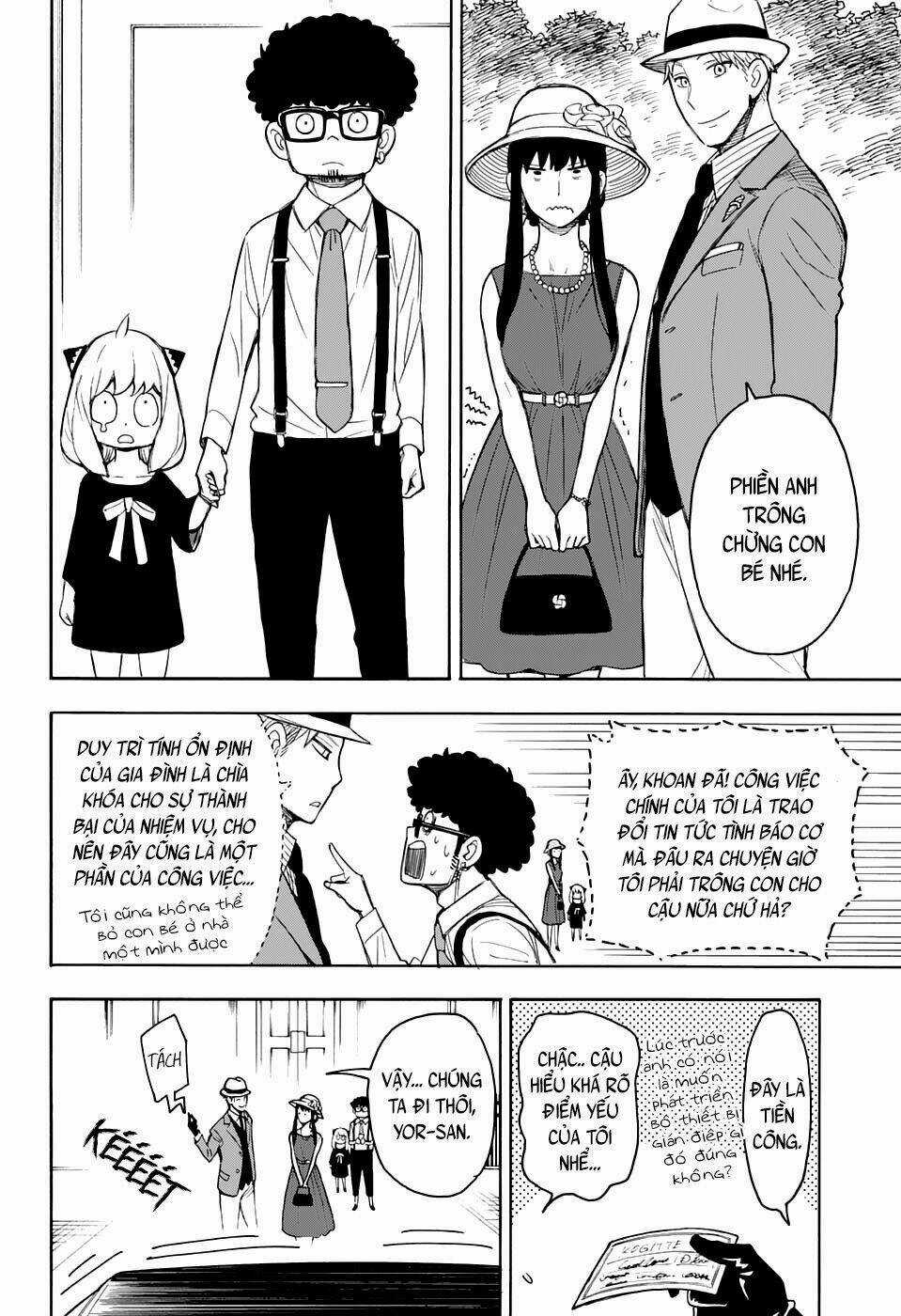 Gia Đình Điệp Viên Chapter 15.5 trang 13