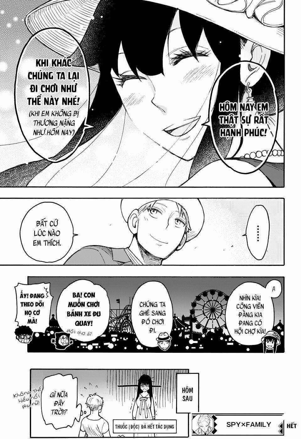 Gia Đình Điệp Viên Chapter 15.5 trang 34
