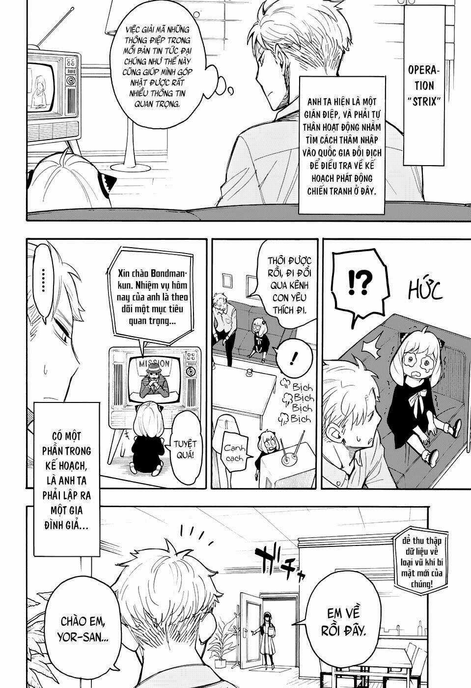 Gia Đình Điệp Viên Chapter 15.5 trang 7