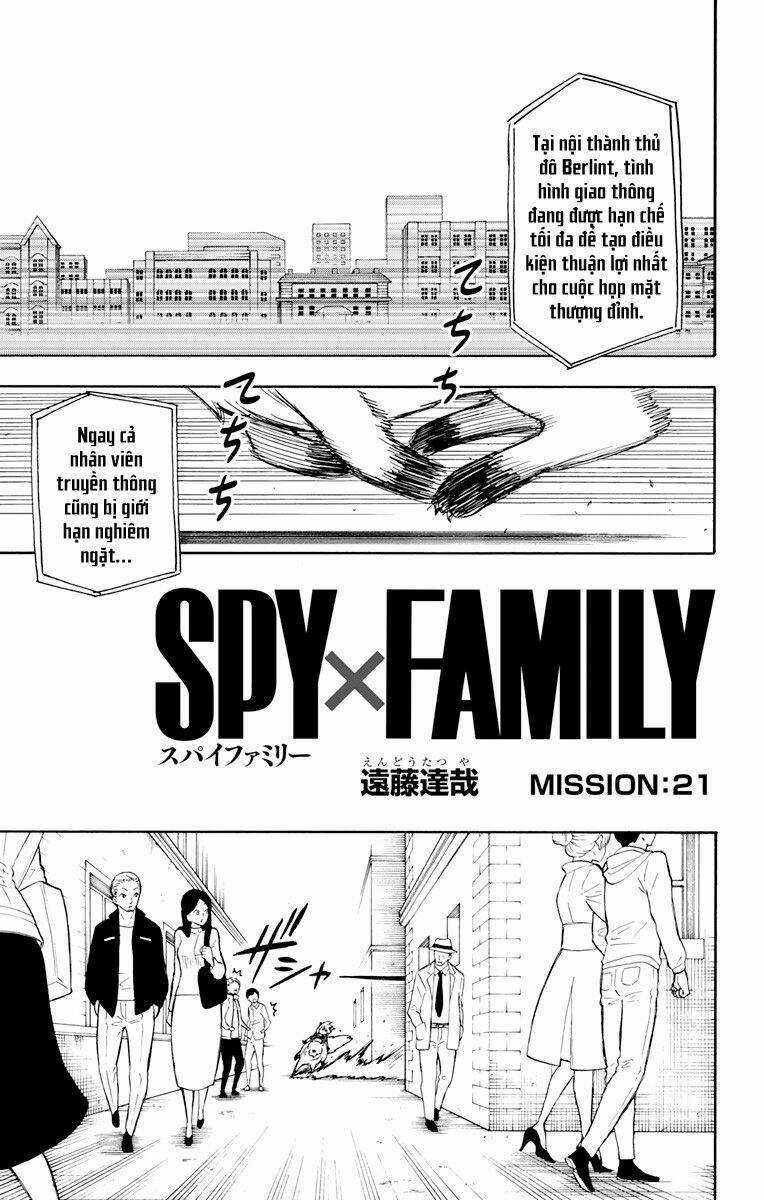 Gia Đình Điệp Viên Chapter 21 trang 1