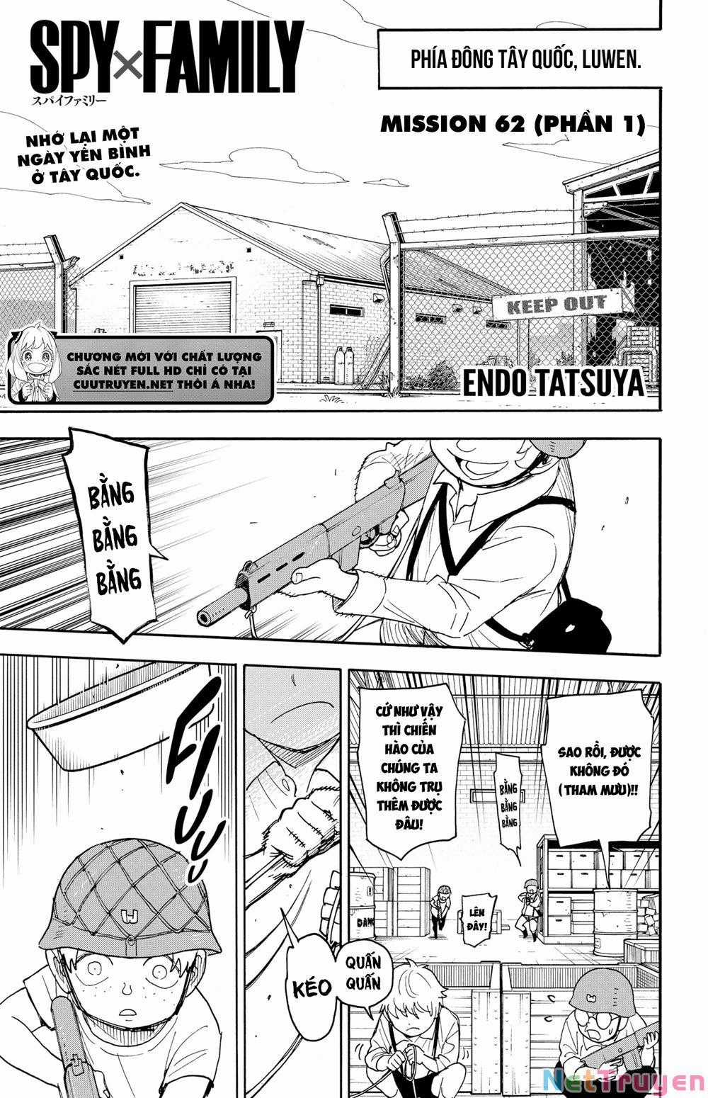 Gia Đình Điệp Viên Chapter 62: (Phần 1) trang 1
