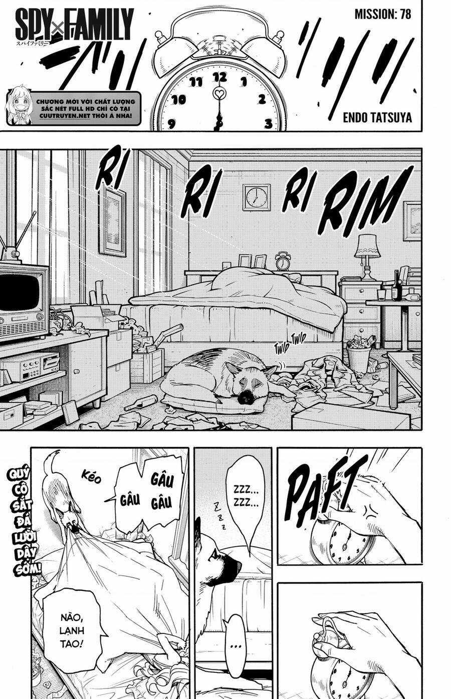 Gia Đình Điệp Viên Chapter 78 trang 1