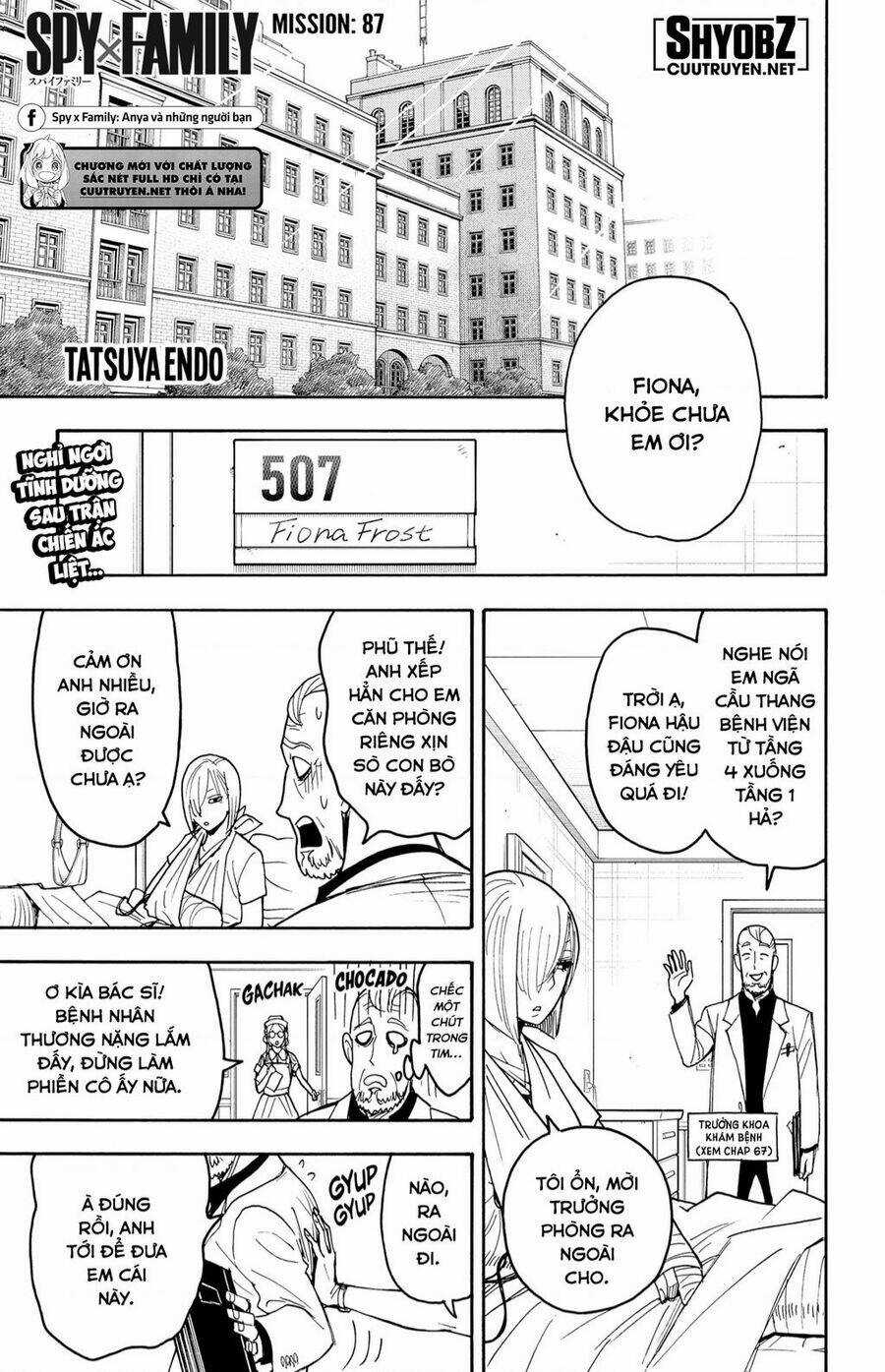 Gia Đình Điệp Viên Chapter 87 trang 1