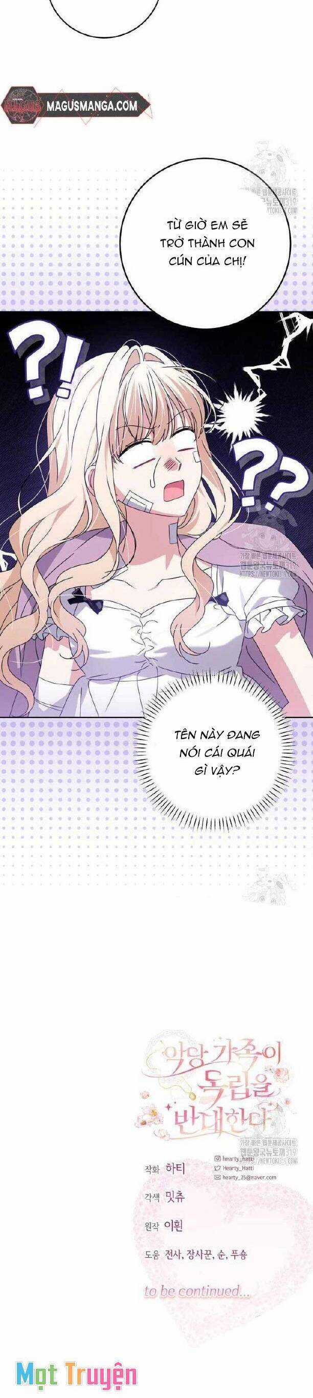 Gia Đình Phản Diện Phản Đối Tự Lập Chapter 18 trang 31