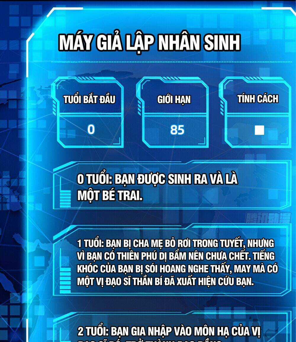 Giả Lập Tu Hành Của Ta Chapter 1 trang 8