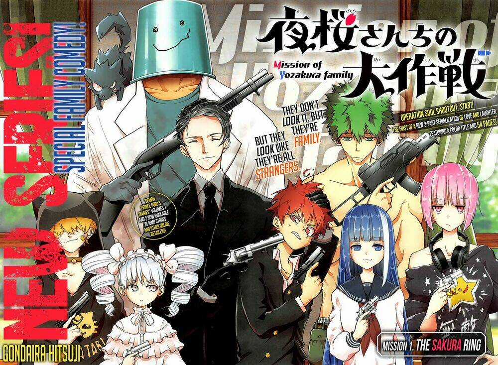 Gia Tộc Điệp Viên Yozakura Chapter 1 trang 2