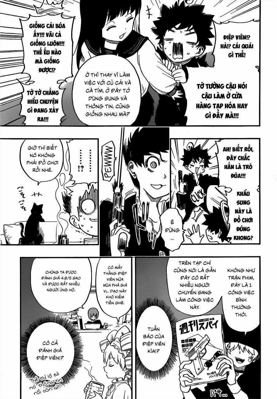 Gia Tộc Điệp Viên Yozakura Chapter 1 trang 21