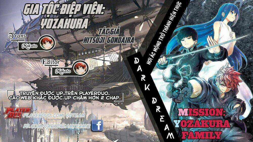 Gia Tộc Điệp Viên Yozakura Chapter 10 trang 0