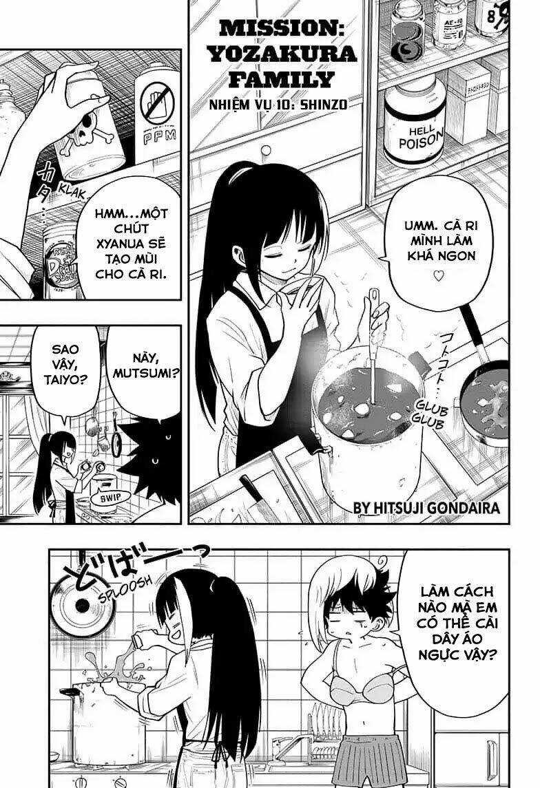 Gia Tộc Điệp Viên Yozakura Chapter 10 trang 1